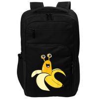 Banana Slug In Banana Funny Banana Slug Impact Tech Backpack