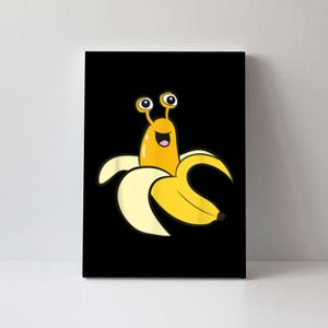 Banana Slug In Banana Funny Banana Slug Canvas