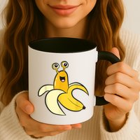 Banana Slug In Banana Funny Banana Slug Mug