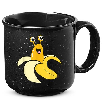 Banana Slug In Banana Funny Banana Slug 15oz Campfire Ceramic Mug