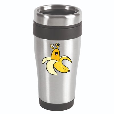 Banana Slug In Banana Funny Banana Slug 16oz Travel Tumbler