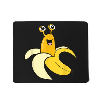 Banana Slug In Banana Funny Banana Slug Mousepad