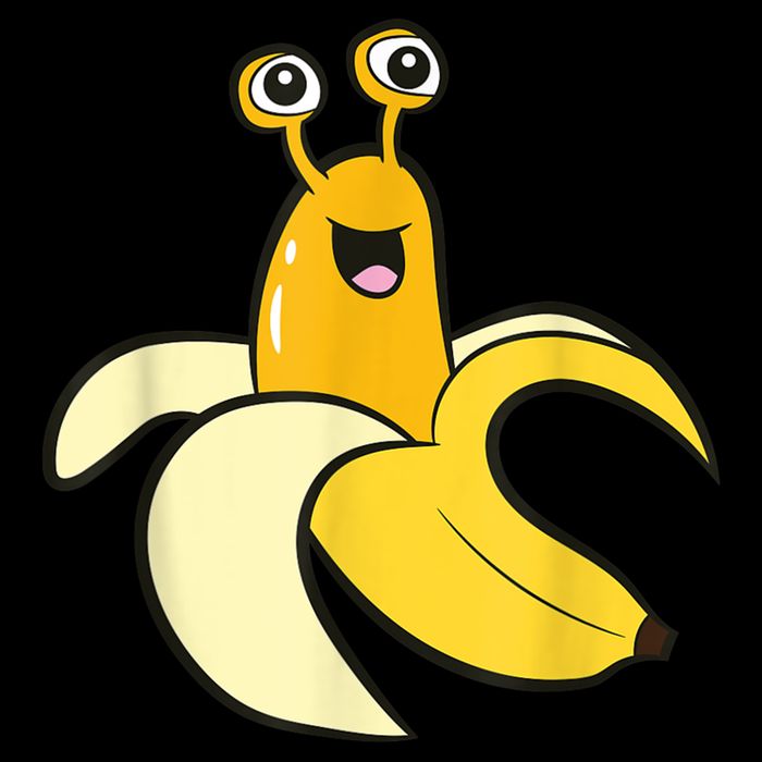 Banana Slug In Banana Funny Banana Slug Poster