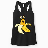Banana Slug In Banana Funny Banana Slug Womens Tank Top