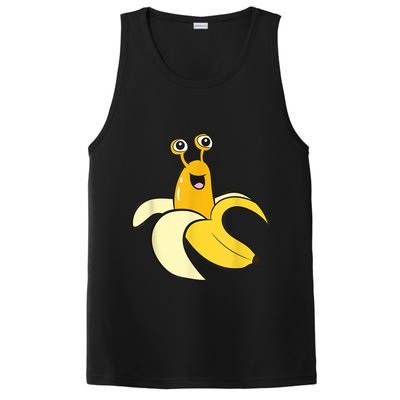 Banana Slug In Banana Funny Banana Slug PosiCharge Competitor Tank
