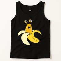 Banana Slug In Banana Funny Banana Slug Tank Top