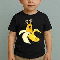 Banana Slug In Banana Funny Banana Slug Toddler T-Shirt