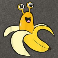Banana Slug In Banana Funny Banana Slug Cotton Canvas Backpack