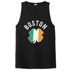 Boston Shamrock Irish St PatrickS Day Celtic PosiCharge Competitor Tank