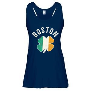 Boston Shamrock Irish St PatrickS Day Celtic Ladies Essential Flowy Tank