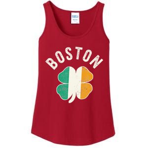 Boston Shamrock Irish St PatrickS Day Celtic Ladies Essential Tank