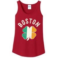 Boston Shamrock Irish St PatrickS Day Celtic Ladies Essential Tank