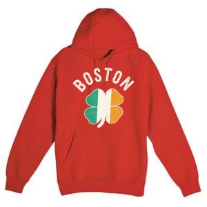 Boston Shamrock Irish St PatrickS Day Celtic Premium Pullover Hoodie