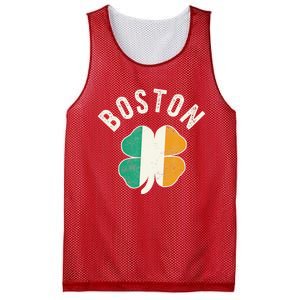 Boston Shamrock Irish St PatrickS Day Celtic Mesh Reversible Basketball Jersey Tank