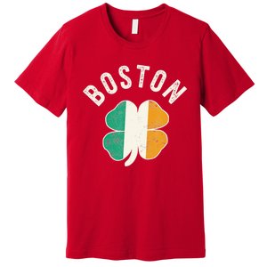 Boston Shamrock Irish St PatrickS Day Celtic Premium T-Shirt