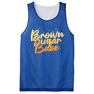 Brown Sugar Juneteenth Freedom Day 1865 Independence Funny Gift Mesh Reversible Basketball Jersey Tank