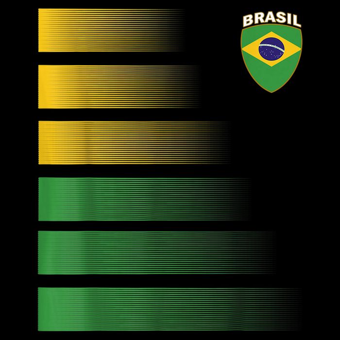 Brazil Soccer Jersey Football Brazil Soccer Tall T-Shirt