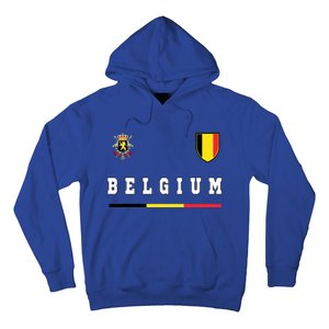 Belgium Sportssoccer Jersey Flag Hoodie