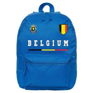 Belgium Sportssoccer Jersey Flag 16 in Basic Backpack