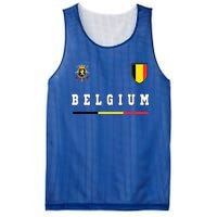 Belgium Sportssoccer Jersey Flag Mesh Reversible Basketball Jersey Tank