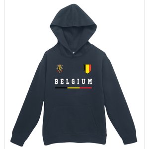 Belgium Sportssoccer Jersey Flag Urban Pullover Hoodie