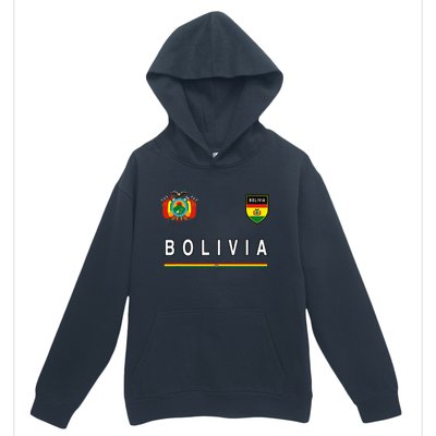 Bolivia Sportsoccer Jersey Flag Football Urban Pullover Hoodie