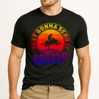 Braaap Snowmobile Just Gonna Send It Snowmobile Snow Rider Gift Cooling Performance Crew T-Shirt