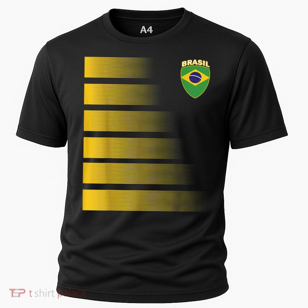 Brazilian Soccer Jersey Brazil Football Flag Performance Shirt