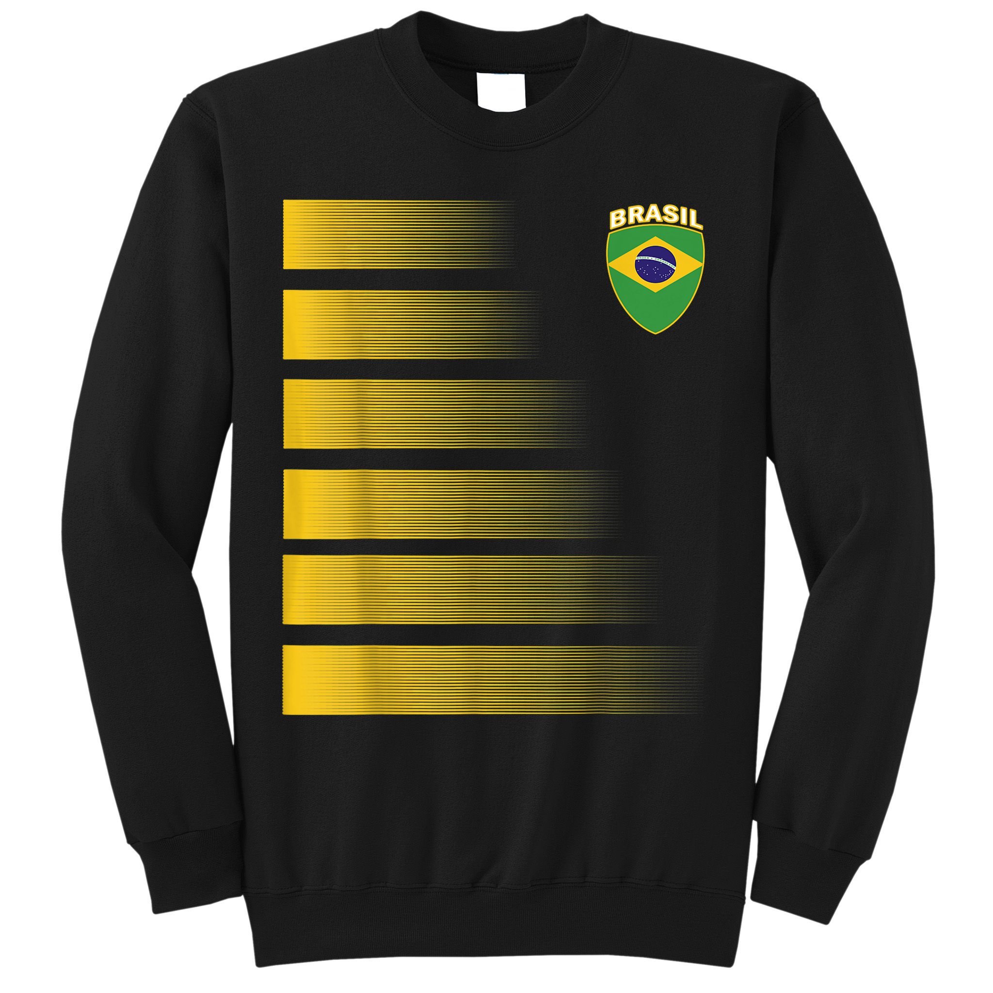 Brazilian Soccer Jersey Brazil Football Flag Sweatshirt