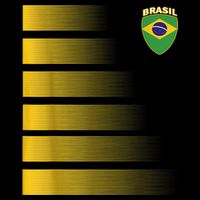 Brazilian Soccer Jersey Brazil Football Flag Button