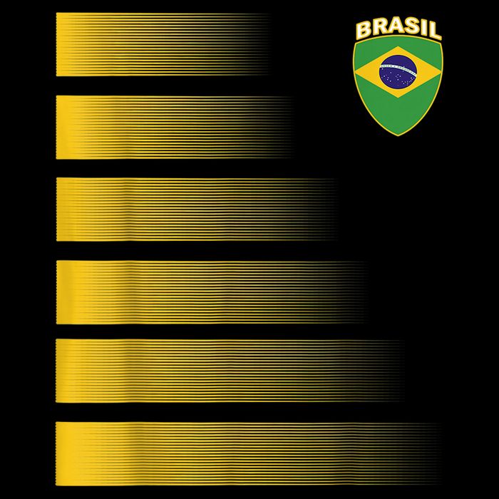 Brazilian Soccer Jersey Brazil Football Flag Button