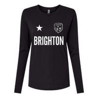 Brighton Soccer Jersey Womens Cotton Relaxed Long Sleeve T-Shirt