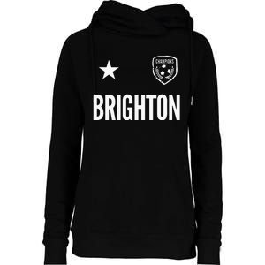 Brighton Soccer Jersey Womens Funnel Neck Pullover Hood