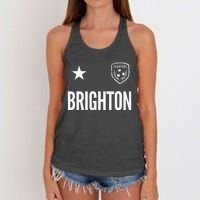 Brighton Soccer Jersey Women's Knotted Racerback Tank