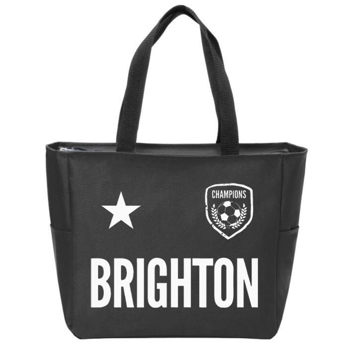 Brighton Soccer Jersey Zip Tote Bag