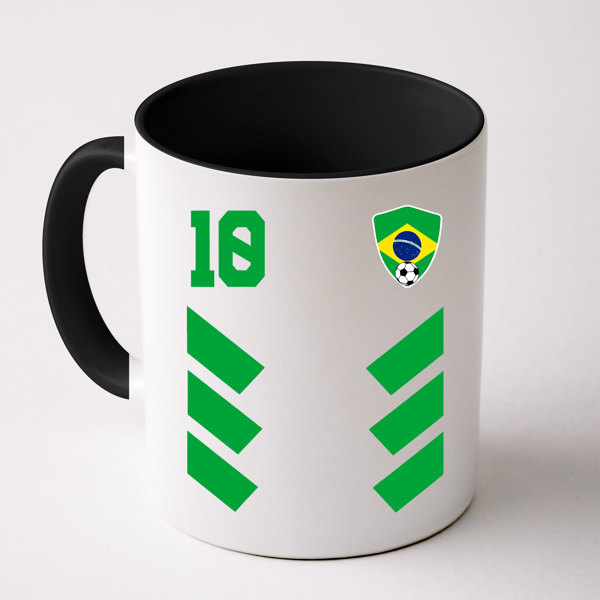 Brazil Soccer Jersey Brazilian Football Shirt Flag Mug