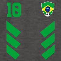 Brazil Soccer Jersey Brazilian Football Shirt Flag Vector Backpack