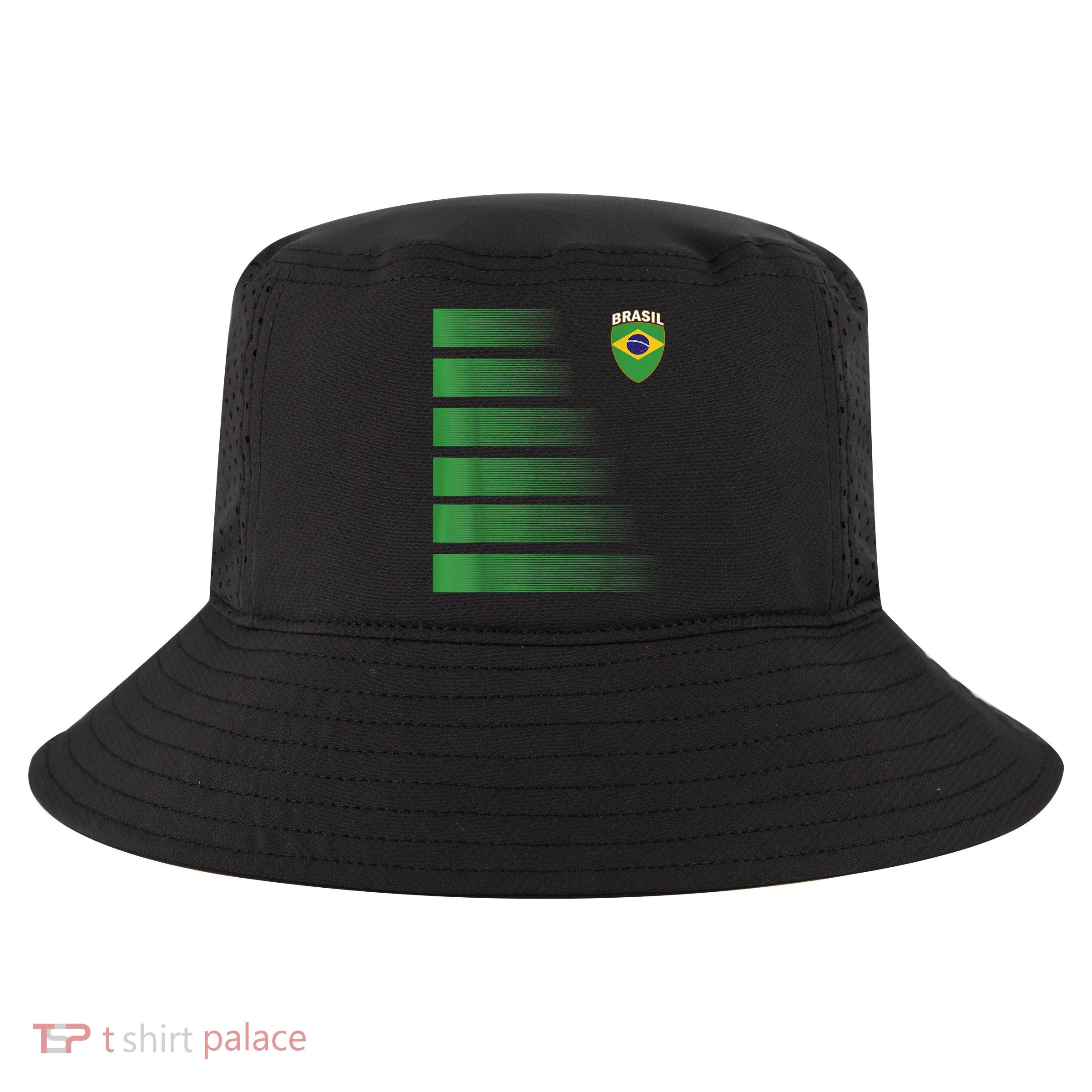 Brazilian Soccer Jersey Brazil Football Brazil Flag Cool Comfort Performance Bucket Hat