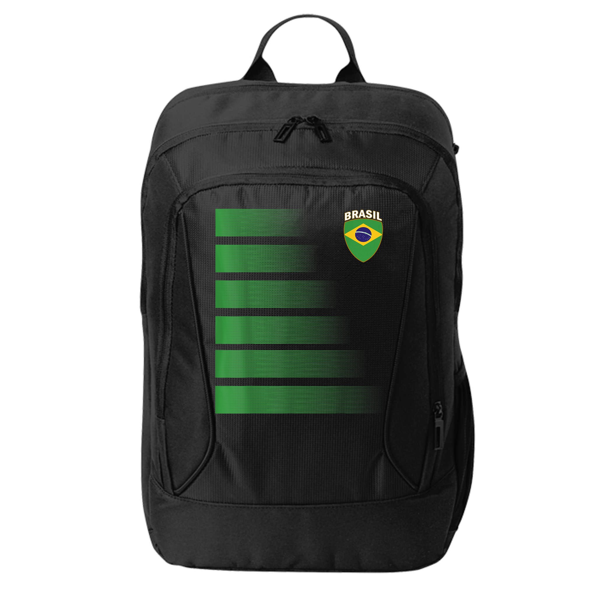 Brazilian Soccer Jersey Brazil Football Brazil Flag City Backpack
