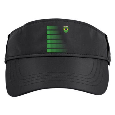 Brazilian Soccer Jersey Brazil Football Brazil Flag Adult Drive Performance Visor