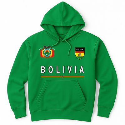 Bolivia Sportsoccer Jersey Flag Football Hoodie