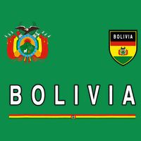 Bolivia Sportsoccer Jersey Flag Football Toddler T-Shirt