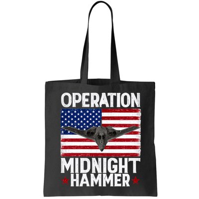 B-2 Stealth Jet Operation Midnight Hammer American Flag Bag