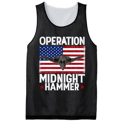 B-2 Stealth Jet Operation Midnight Hammer American Flag Mesh Reversible Basketball Jersey Tank