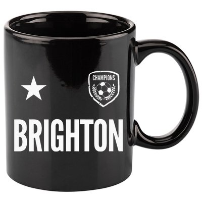 Brighton Soccer Jersey 11oz C Handle Ceramic Mug