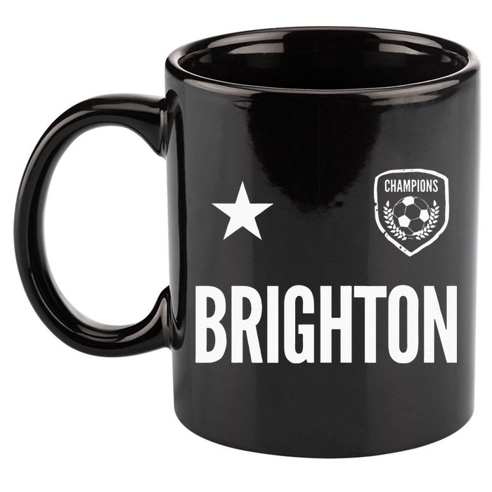Brighton Soccer Jersey 11oz C Handle Ceramic Mug