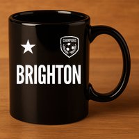 Brighton Soccer Jersey 11oz C Handle Ceramic Mug