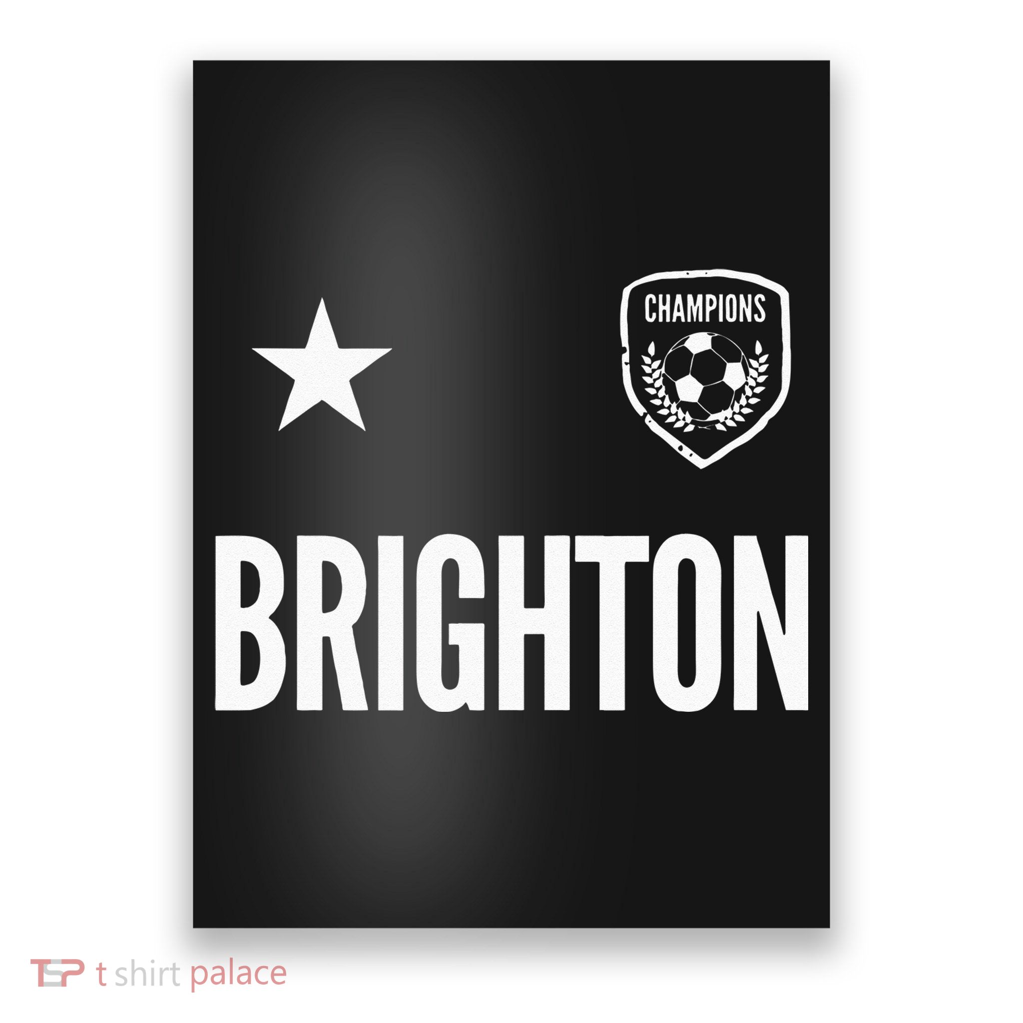 Brighton Soccer Jersey Poster