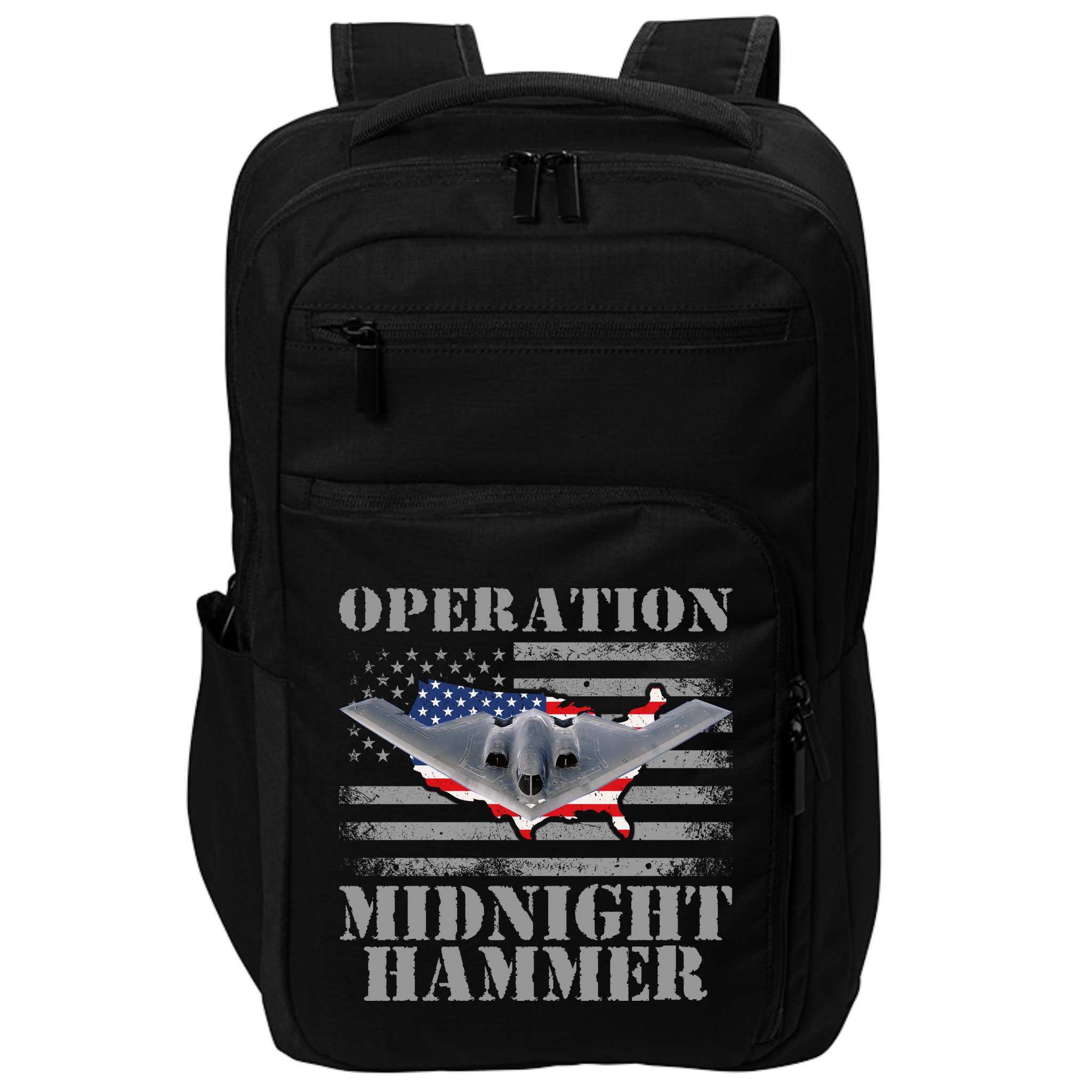 B-2 Stealth Jet Operation Midnight Hammer Impact Tech Backpack