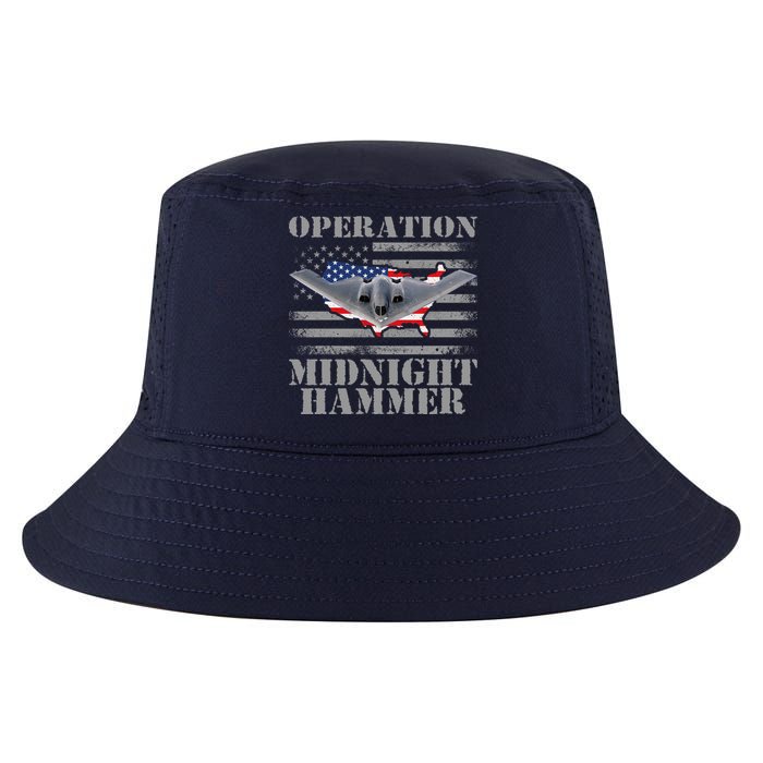 B-2 Stealth Jet Operation Midnight Hammer Cool Comfort Performance Bucket Hat